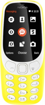 Nokia 3310 Dual Sim Yellow Nokia 3310 Dual Sim Yellow
